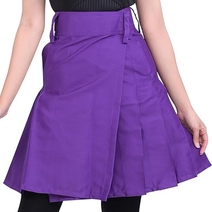 Women Utility Kilt Purple