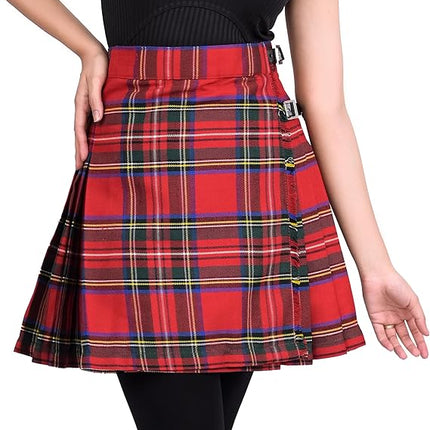 Women's PV Kilt in Royal Stewart Tartan