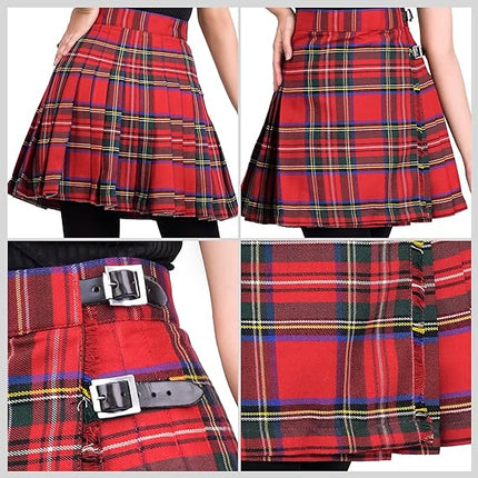 Women's PV Kilt in Royal Stewart Tartan