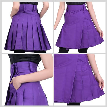 Women Utility Kilt Purple