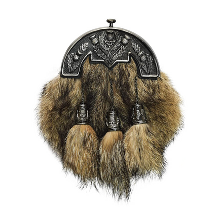 Coyote Fur Sporran - Highland Redstone