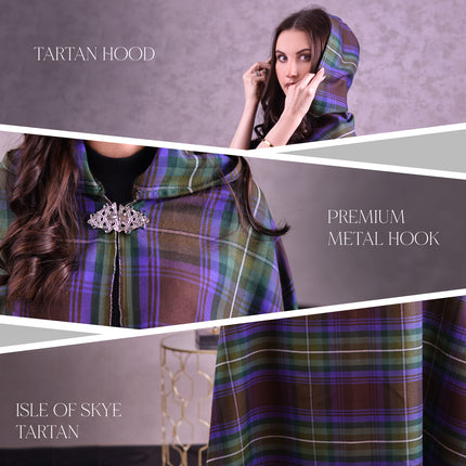 Women Tartan Cloak (Isle of Skye)