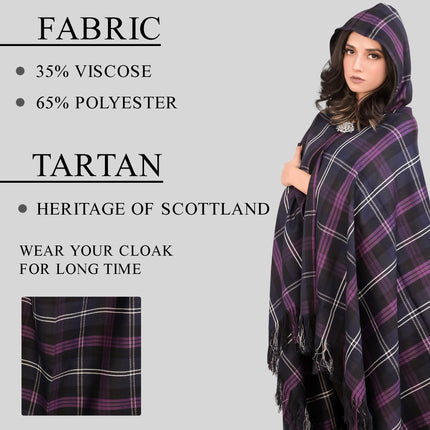 Women Tartan Cloak (Heritage Of Scotland)