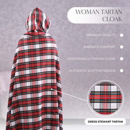 Women Tartan Cloak (Dress Stewart)