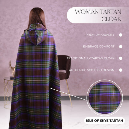 Women Tartan Cloak (Isle of Skye)