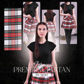 Women's Tartan Billie Skirt in Dress Stewart Tartan