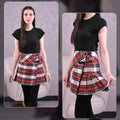 Women's Tartan Billie Skirt in Dress Stewart Tartan