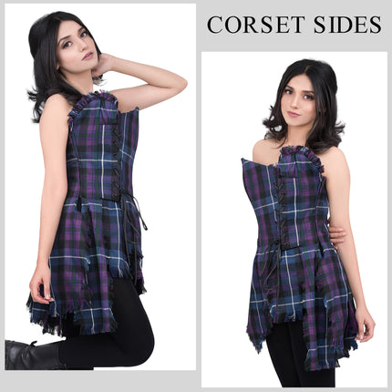 Bella Tartan Corset (Pride Of Scotland)