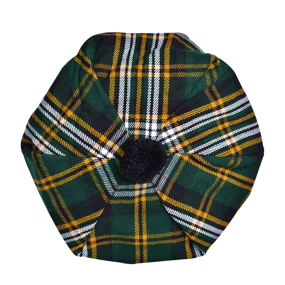 Pack of 5 St Patrick’s deal (Irish Hybrid kilt with Flashes, Black Bovine Sporran, Tam o Shanter, Pin and Cream Hose)