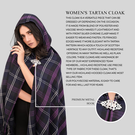 Women Tartan Cloak (Heritage Of Scotland)