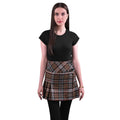 Women's Tartan Billie Skirt in Scottish National Weathered Tartan